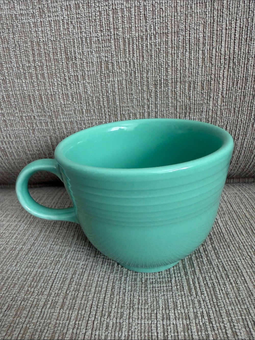 Vintage Homer Laughlin Fiesta Seafoam Green Coffee Mug